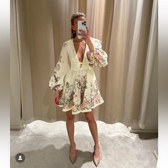 Zimmermann Waverly dress in size 0 - Picture 2 of 6